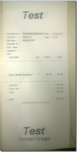 receipt