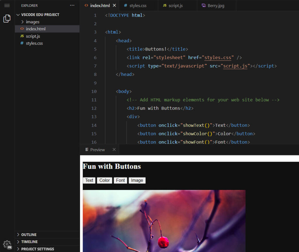 VScode education project workspace.