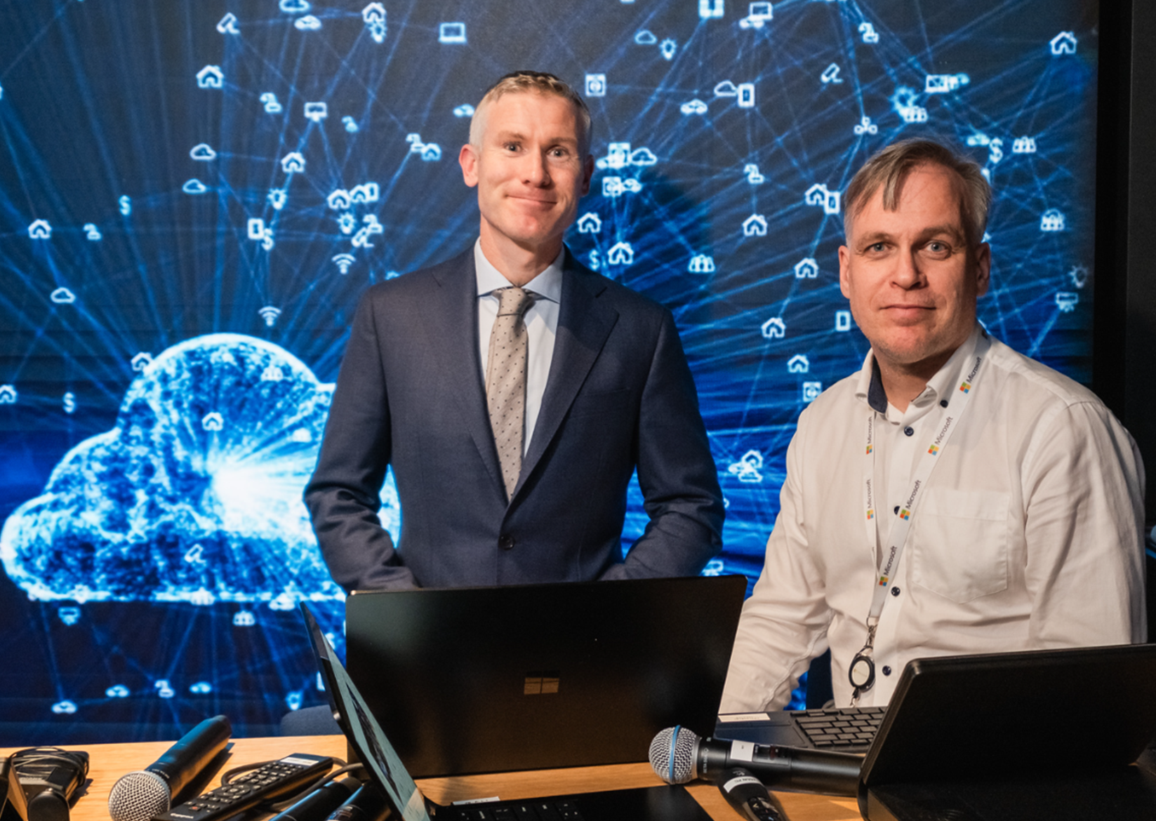 Image of Conor Kelly and Henning Kilset