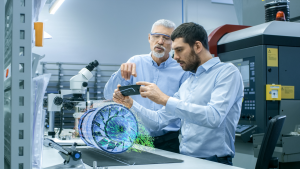 Engineers using AI