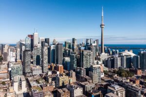 Skyline of Toronto, Canada