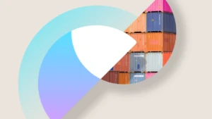A group of containers stacked together