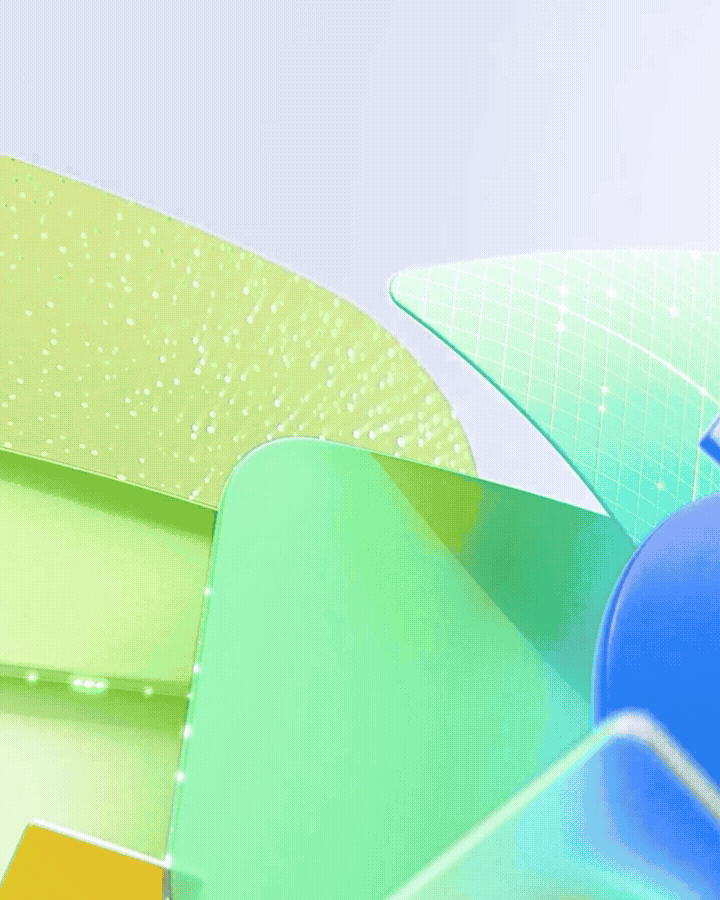 A close up of a colorful object