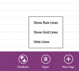 Rule lines