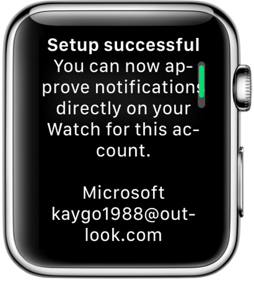 Setup Watch