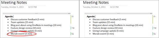Meetings Notes