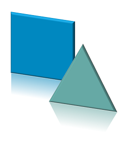 Visio shapes with reflection, bevel and 3D rotation Visio shapes with reflection, bevel and 3D rotation