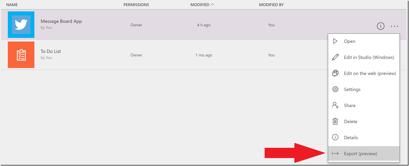 export link image