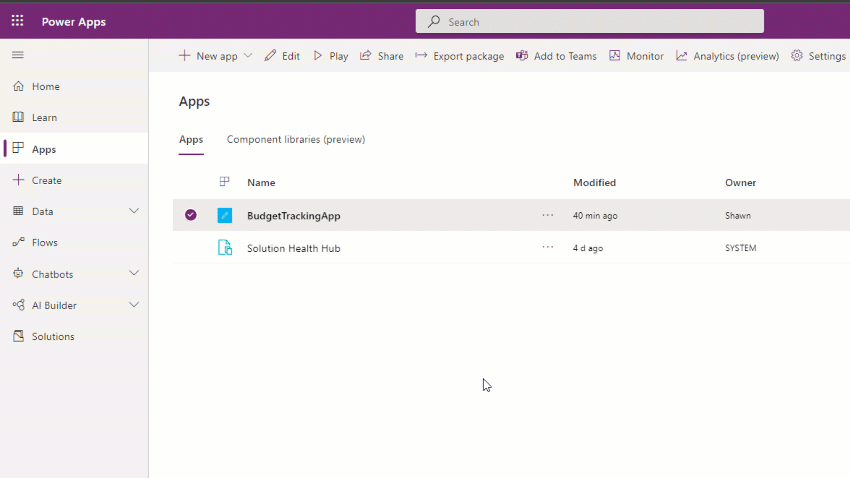 Video image showing the steps to link an Azure subscription to an environment in Power Apps. Detailed step by step instructions representing what is shown in this video are available in our docs at https://aka.ms/PowerPlatformPAYG
