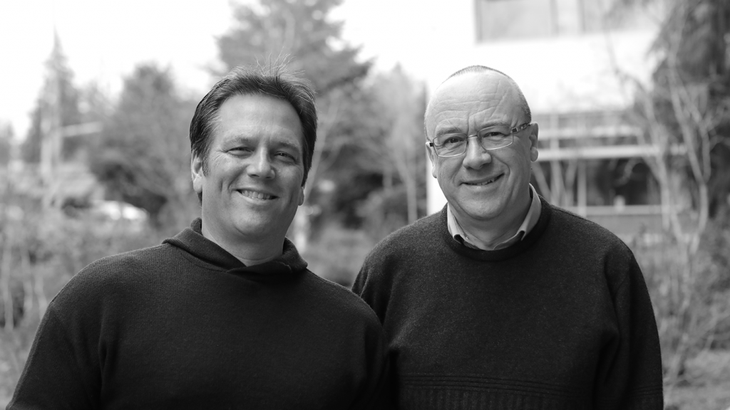 Phil Spencer and Dr. Chris Bishop 