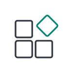 four blocks icon