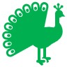 a peacock