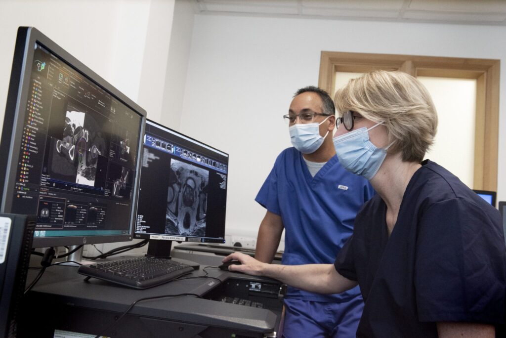 Radiation therapy workflow planning in the hospital
