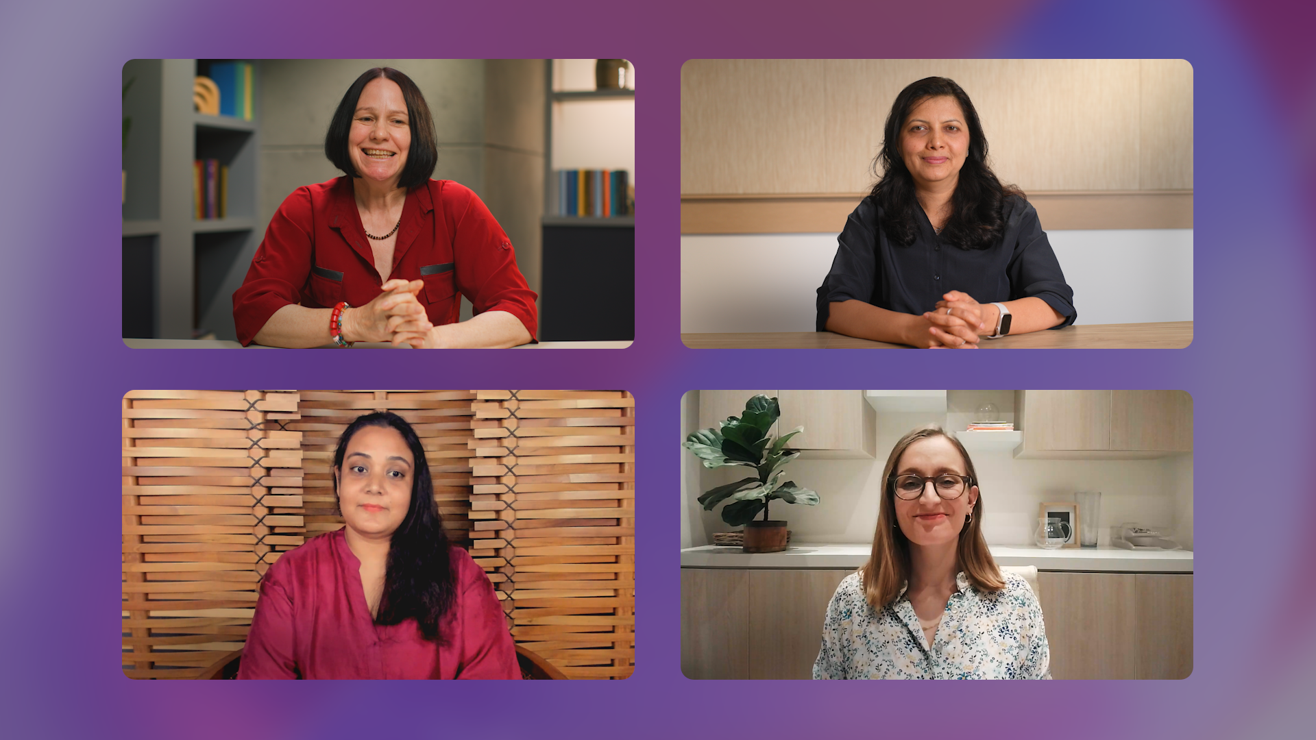 Jacki O’Neill, Lab Director, Microsoft Research Africa, Nairobi (host)
Sunayana Sitaram, Principal Researcher, Microsoft Research India
Daniela Massiceti, Senior Researcher, Microsoft Research Cambridge
Tanuja Ganu, Principal Research SDE Manager, Microsoft Research India