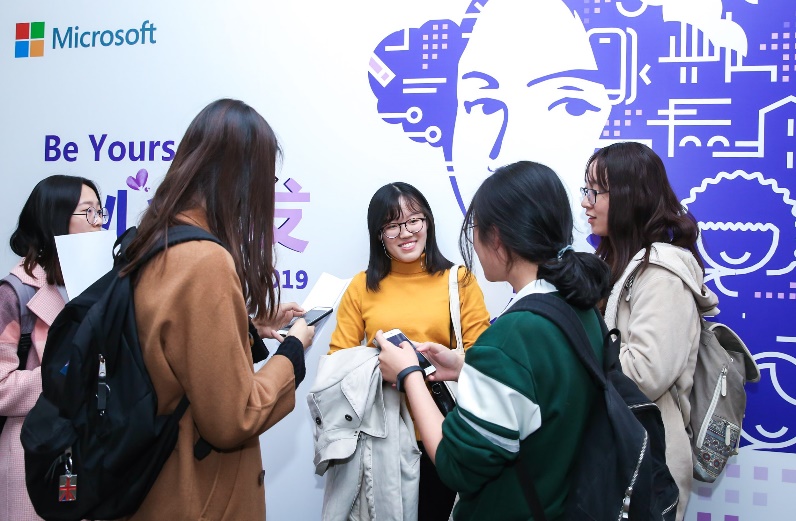 a group of people