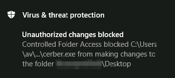 Unauthorized changes blocked.