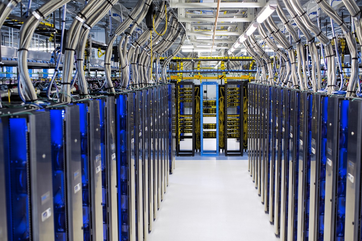 IT professionals build and maintain server farm.