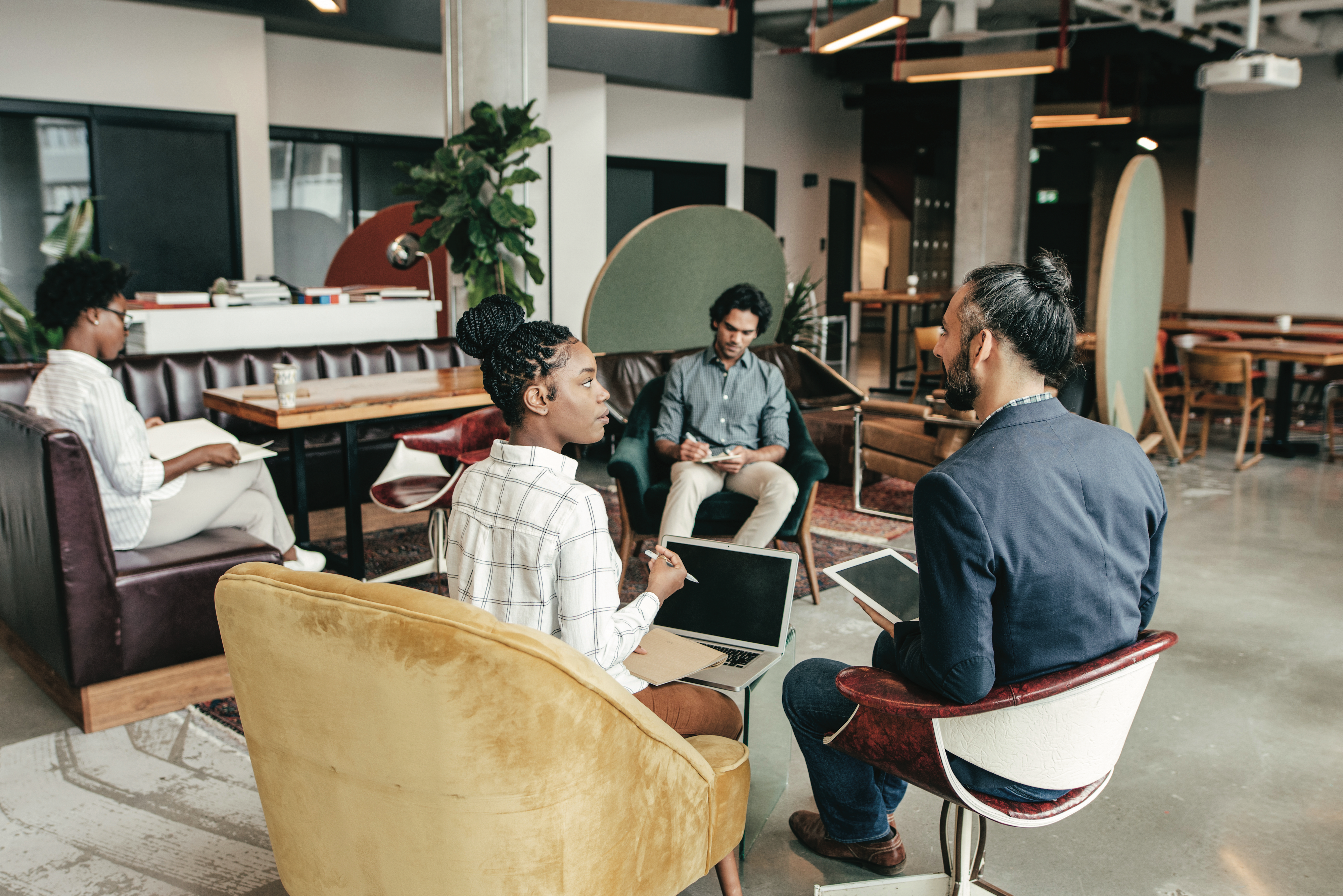 People in a meeting room