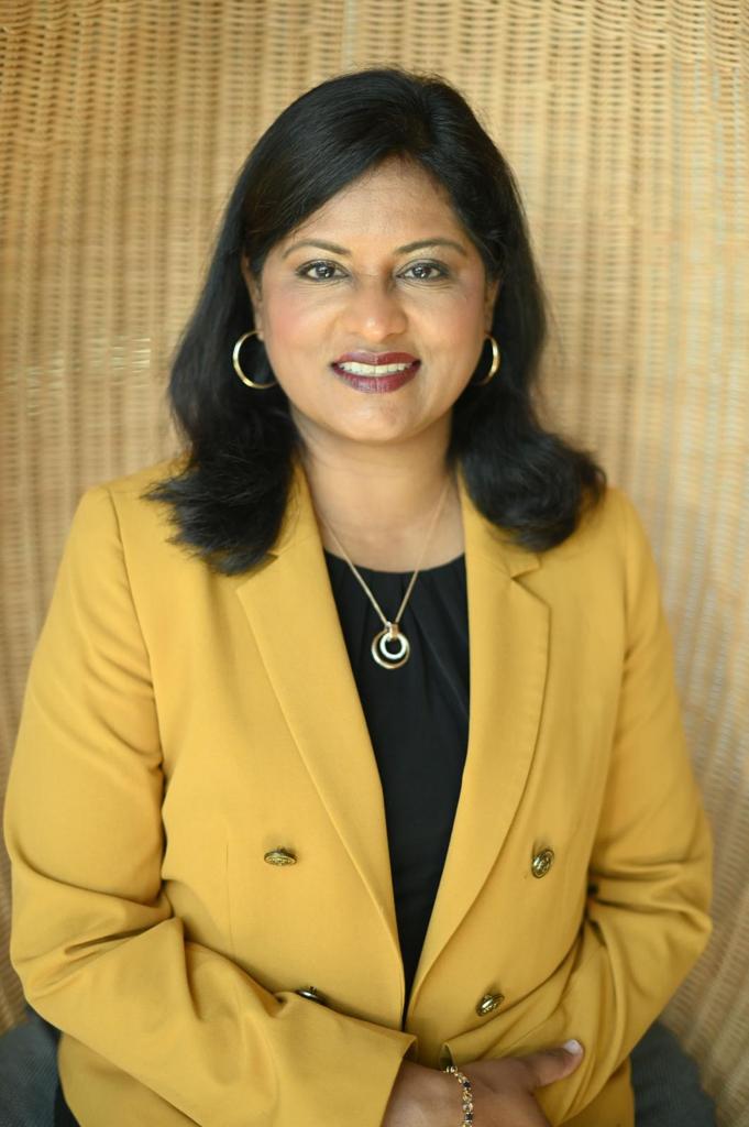 Panpaliya smiles in a portrait photo.
